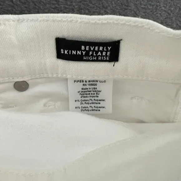 Veronica Beard Beverly White Jeans sz 29 - Picture 6 of 8